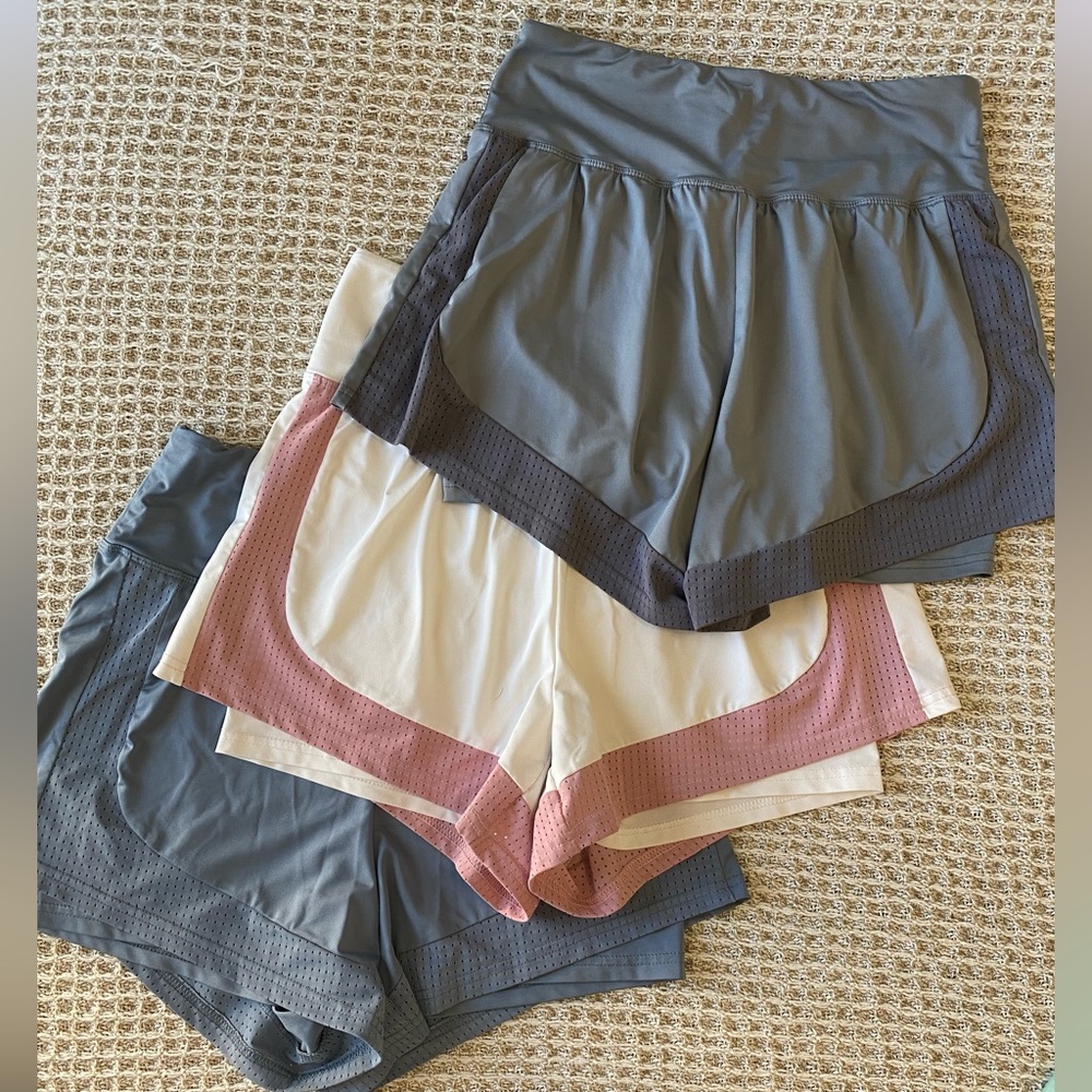3 Pack SHEIN Athletic Shorts